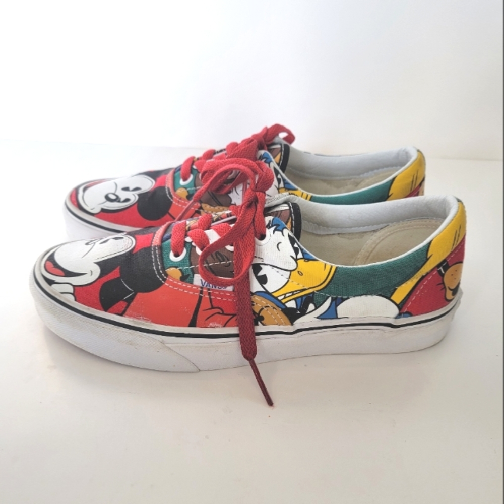 Vans x Disney Era limited edition sneakers, women size 7, men size 5.5